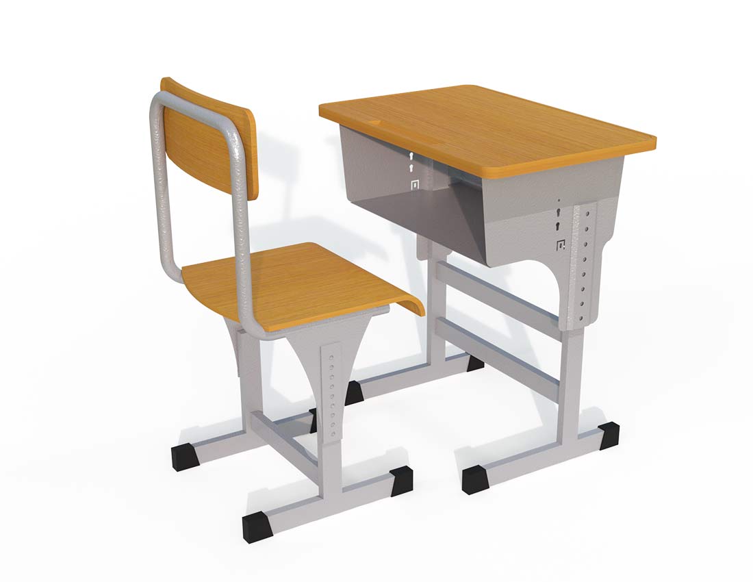 School furniture - Classroom chair & desk:ICON Desk & Chair Combo